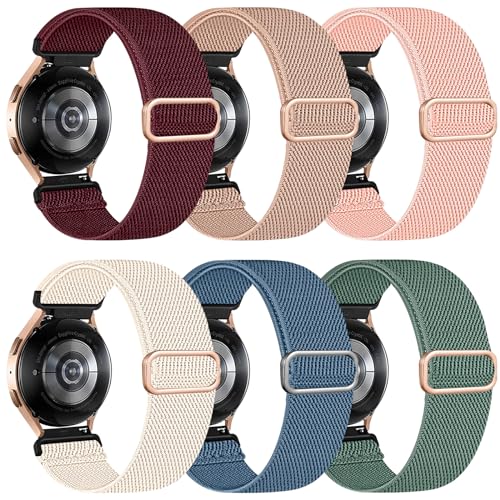 chinbersky 22mm Elastisches Nylon Armband Kompatibel mit Samsung Samsung Galaxy Watch 3 45mm/Galaxy Watch 46mm/Gear S3 Classic/Huawei GT2, für Huawei Watch GT/GT 2 46mm/Watch GT2e/GT2 Pro von chinbersky