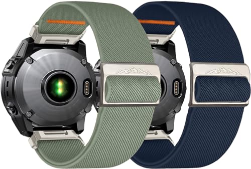 chinbersky 26mm Nylon Armband für Garmin Fenix 6x/5x/7x Armband,Stoff Verstellbares Dehnbare Ersatzband für Garmin Fenix 5X Plus, Fenix 6X Pro,Fenix3,Fenix3 HR, Descent MK1/Mk2/ Mk2S,Enduro/Enduro 2 chinbersky 26mm Nylon Armband für Garmin Fenix 6x/5x/7x Armband,Stoff Verstellbares Dehnbare Ersatzband für Garmin Fenix 5X Plus, Fenix 6X Pro,Fenix3,Fenix3 HR, Descent MK1/Mk2/ Mk2S,Enduro/Enduro 2 von chinbersky