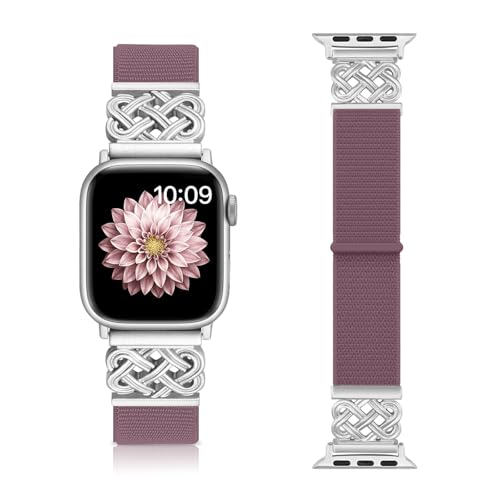 chinbersky Nylon Armbänder kompatibel mit Apple Watch Armband 38mm 40mm 41mm 42mm 44mm 45mm 46mm 49mm für Damen Herren,Ersatz Stoff Interlock Schnalle für iWatch Serie 10 9 Ultra 8 7 6 5 4 3 2 1 SE chinbersky Nylon Armbänder kompatibel mit Apple Watch Armband 38mm 40mm 41mm 42mm 44mm 45mm 46mm 49mm für Damen Herren,Ersatz Stoff Interlock Schnalle für iWatch Serie 10 9 Ultra 8 7 6 5 4 3 2 1 SE von chinbersky