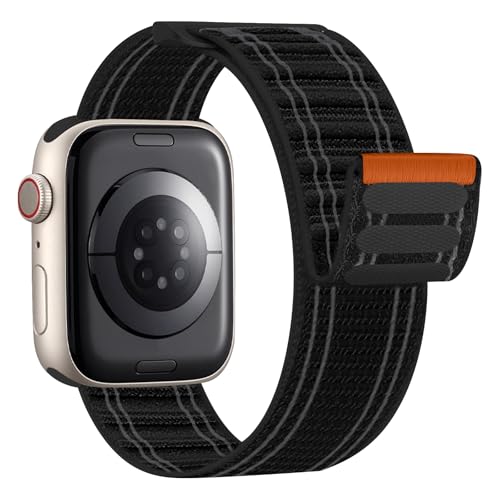 Chinbersky Nylon Sport Loop Armband Kompatibel mit Apple Watch Armband 38mm 40mm 41mm 42mm 44mm 45mm 46mm 49mm für Männer Frauen,Verstellbares Ersatzband für iWatch Series Ultra10/9/8/7/6/5/4/3/2/1/SE Chinbersky Nylon Sport Loop Armband Kompatibel mit Apple Watch Armband 38mm 40mm 41mm 42mm 44mm 45mm 46mm 49mm für Männer Frauen,Verstellbares Ersatzband für iWatch Series Ultra10/9/8/7/6/5/4/3/2/1/SE von chinbersky