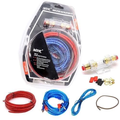 chiquieray 10GA Subwoofer Kabel, Endstufe Kabel Set, Subwoofer Set Kabelschuh, Subwoofer Anschluss Set, Car Audio Wire,Verstärker Kabelsatz, 1500w Installations Car Verstärker Kabelset chiquieray 10GA Subwoofer Kabel, Endstufe Kabel Set, Subwoofer Set Kabelschuh, Subwoofer Anschluss Set, Car Audio Wire,Verstärker Kabelsatz, 1500w Installations Car Verstärker Kabelset von chiquieray