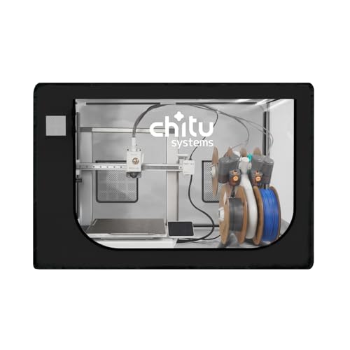3D Druckergehäuse für Bambu Lab A1 Combo/A1 Mini Combo,840X570X570mm Gehäuse Großes Format Feuerfest Staubdichtes Zelt Konstante Temperatur Sch von chitu systems