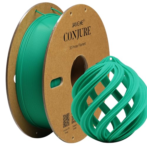 Chitu Systems Conjure PLA+ 3D Drucker Filament, 1kg 1.75mm PLA Plus Filament Höhere Festigkeit und Zähigkeit Maßgenauigkeit +/- 0.02mm, passend für die meisten 3D Drucker (PLA+ 1.75mm 1KG, Grün) von chitu systems