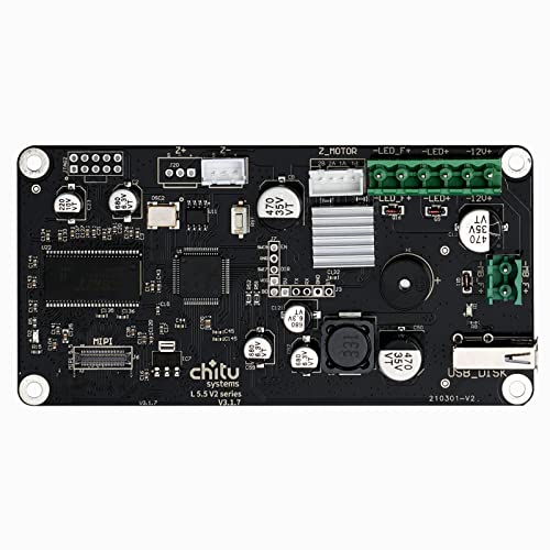 Chitu Systems Mainboard für Elegoo Mas/Mars Pro/Mars 2 Pro/Mars 2 Original L V2 32Bit Motherboard-Unterstützung mit LCD-Bildschirm (für Elegoo Mars) von chitu systems