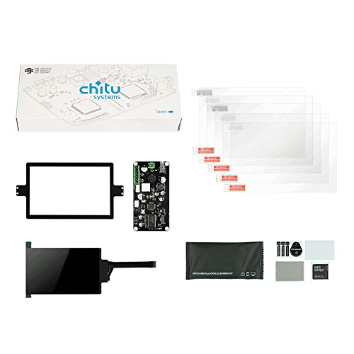 Upgrade-LCD-Bildschirm-Set für Anycubic Photon Ersatz, 6,08 Zoll Mono-LCD mit Chitu V2 Motherboard, 2K Lichthärtung mit 1620 x 2560 Auflösung (Bildschirm mit Motherboard + 5 Filmen) von chitu systems