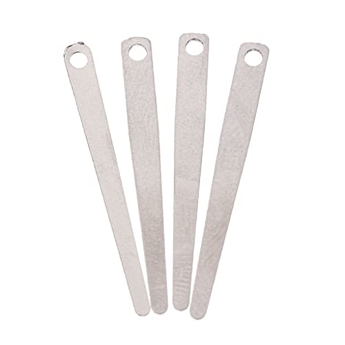 4 Metallklarinette Saxophon Flachfedern für Saxophon Sax Reparatur von chiwanji