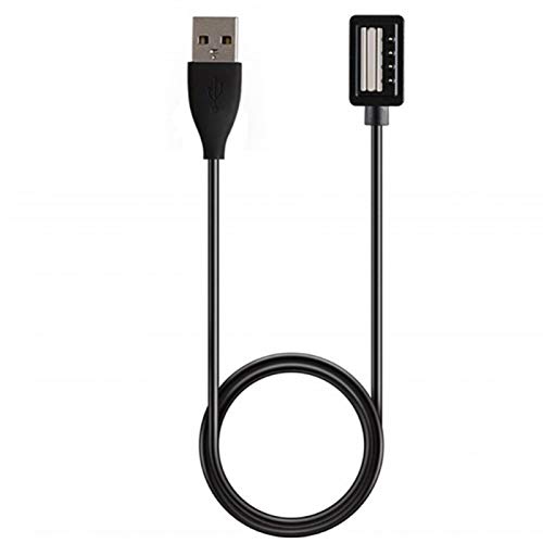 1M Smart Watch Schnellladegerät für 9 Baro, Smartwatch USB-Ladekabel mit Unterem Slot-Design für 4 Schwarz, High Speed ​​Data Clip Cradle von ciciglow