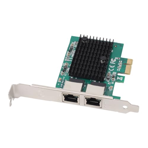 2,5-G-Dual-Port-PCIe-Ethernet-Netzwerkkarte, Realtek RTL8125B, für Desktop-PC, Ethernet-Adapter mit Umfassender Kompatibilität von ciciglow