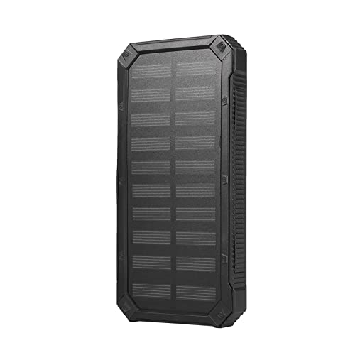20000 MAh Dual USB Solar Power Bank Case DIY Kit für Tragbares Schnellladen (Schwarz) von ciciglow