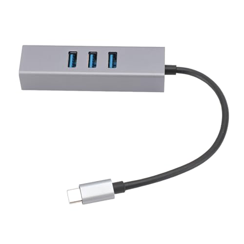 4 Port USB C Datenhub, 5 Gbit/s 4xUSB3.0 USB Hub Dockingstation USB Splitter Adapter Multi Port für Windows für Linux System von ciciglow