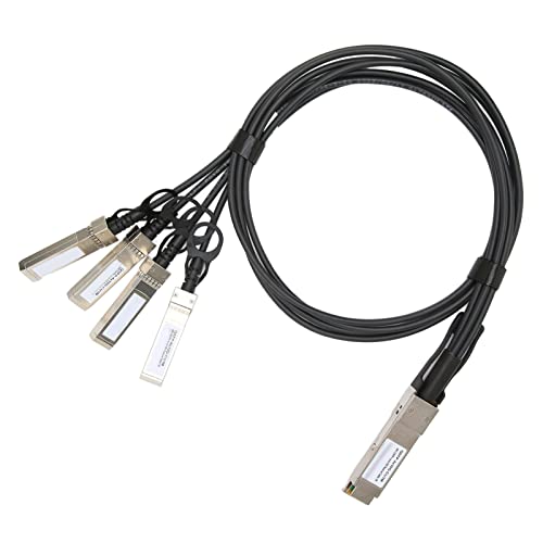 40G QSFP28 DAC Kabel, QSFP+ auf 4 SFP+ Direct Attach Kabel, 1 Meter für Cisco, für Huawei, für H3C, für Juniper, für HP, für ZTE, für Dell, für Entel, für Extreme von ciciglow