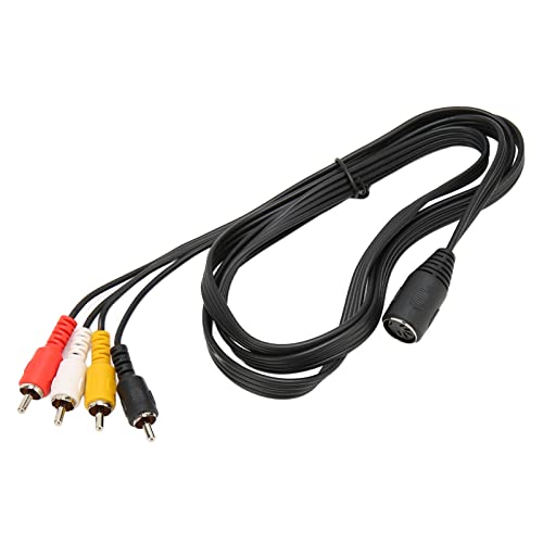 5-poliges DIN-auf-4--Kabel, Stabiles Signal, DIN-Buchse auf 4--Stecker, Sound-Adapterkabel Zum Anschließen von CDs, Kassettendecks und Lautsprechern 5-poliges DIN-auf-4--Kabel, Stabiles Signal, DIN-Buchse auf 4--Stecker, Sound-Adapterkabel Zum Anschließen von CDs, Kassettendecks und Lautsprechern von ciciglow