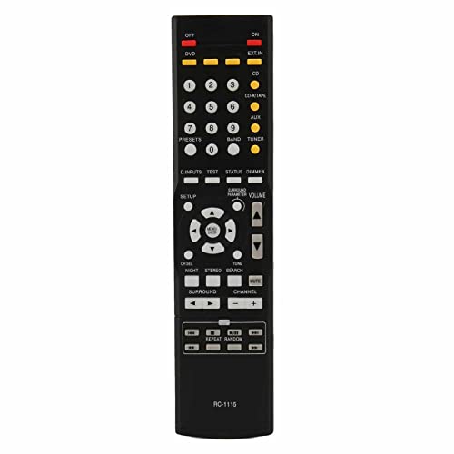 AV Receiver Fernbedienung, RC 1115 Fernbedienung Ersatz für Denon AVR 390 AVR 591 AVR 930 AVR 1312 AVR 1612 AVR 2807 AVR 2808 AVR 2809 von ciciglow