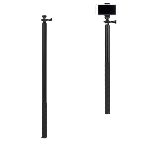 Ausziehbarer Selfie-Stick, 3 M, 5 Abschnitte, Action-Kamera-Verlängerungsstange, Kamera-Einbeinstativ aus Aluminiumlegierung, für Insta360-Serie, für ACT-Serie, für SJCAM von ciciglow