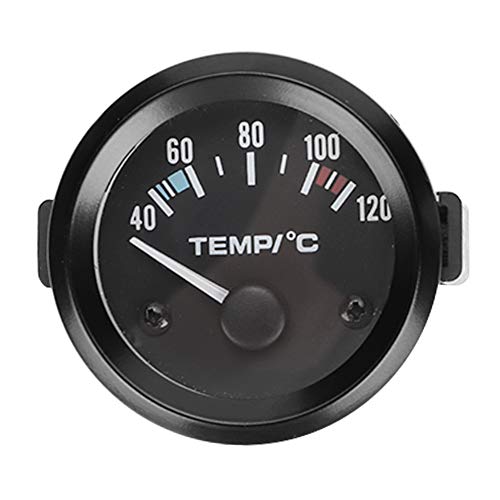 Auto-Wassertemperaturmesser, DC 12 V Auto-LKW-LED-Digital-Wassertemperaturanzeige, 2 Zoll 52 Mm 40 Bis 120 Grad Celsius Auto-Wasserzähler-Temperatursensor von ciciglow