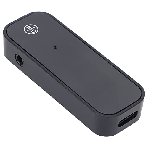 Bluetooth 5.1-Empfänger, Rauschunterdrückung, Kabelloser Bluetooth-AUX-Adapter für Auto, Heimstereoanlage, Kabelgebundene Kopfhörer, Freisprechanrufe von ciciglow