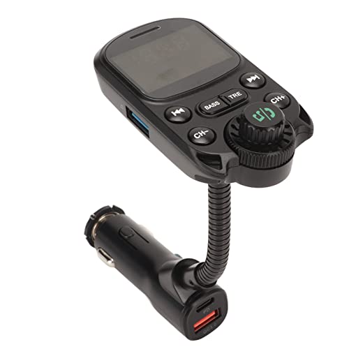 Bluetooth-FM-Sender, BC86-Funkadapter, Unterstützt Ladeprotokoll, Autoladegerät, MP3-Player, Unterstützt PD30W QC18W von ciciglow