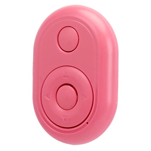 Bluetooth Remote Control Page Turner, für TikTok für Kindle App Kamera Remote Shutter Selfie Button, Fingertip Video Controller für Handy (Rosa) von ciciglow