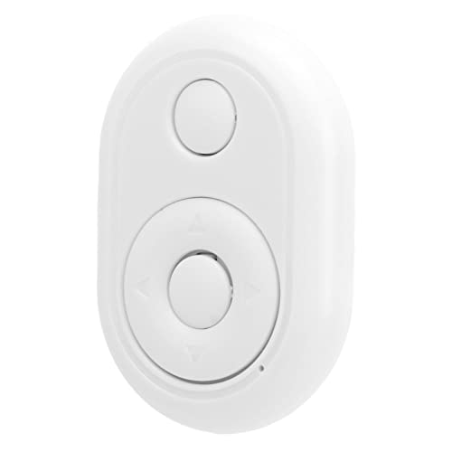Bluetooth Remote Control Page Turner, für TikTok für Kindle App Kamera Remote Shutter Selfie Button, Fingertip Video Controller für Handy (Weiss) von ciciglow