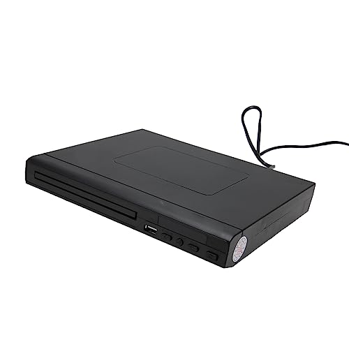 Breite Kompatibilität, HD-Bild, Geschwindigkeitsanpassung, -HD-DVD-Player mit USB 2.0-Schnittstelle, Fernbedienung für TV (EU-Stecker) von ciciglow