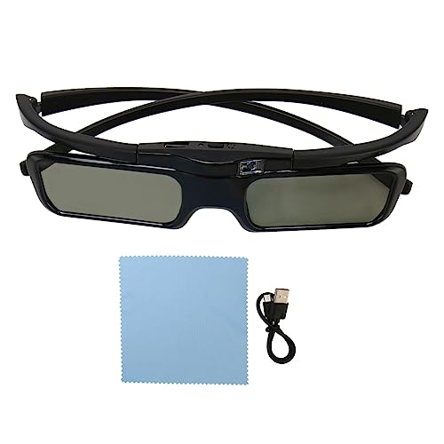 DLP 3D-Brille, HD-Linsen, 3D-Aktiv-Shutter-Brille, 8 M Empfangsentfernung, für DLP LINK 3D-Projektoren DLP 3D-Brille, HD-Linsen, 3D-Aktiv-Shutter-Brille, 8 M Empfangsentfernung, für DLP LINK 3D-Projektoren von ciciglow