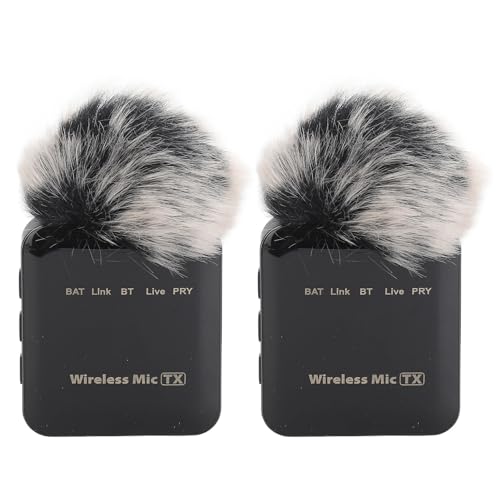 Duales Kabelloses Lavalier-Mikrofon für Telefon-Laptop-Computer mit Omnidirektionalem Ansteckmikrofon, 2,4-GHz-5.2-Verbindung, Intelligenter Rauschunterdrückung, Duales Kabelloses Lavalier-Mikrofon für Telefon-Laptop-Computer mit Omnidirektionalem Ansteckmikrofon, 2,4-GHz-5.2-Verbindung, Intelligenter Rauschunterdrückung, von ciciglow