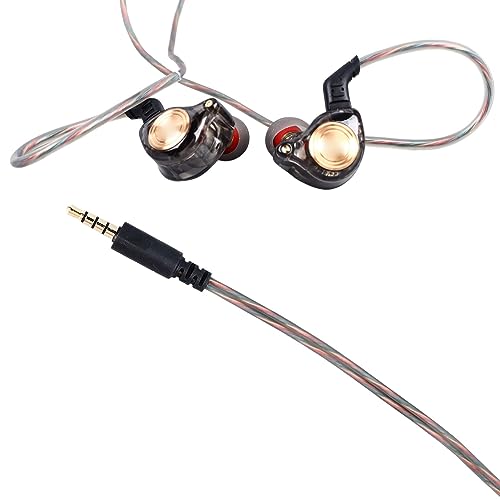 EDX PRO Kabelgebundener Ohrhörer mit Starkem Bass-Stereo-HiFi-Kopfhörer, 1DD Neuer 10-mm-IEMs-In-Ear-Kopfhörer mit Dynamischem Treiber, Klarer Klang, Ergonomisches Design, EDX PRO Kabelgebundener Ohrhörer mit Starkem Bass-Stereo-HiFi-Kopfhörer, 1DD Neuer 10-mm-IEMs-In-Ear-Kopfhörer mit Dynamischem Treiber, Klarer Klang, Ergonomisches Design, von ciciglow