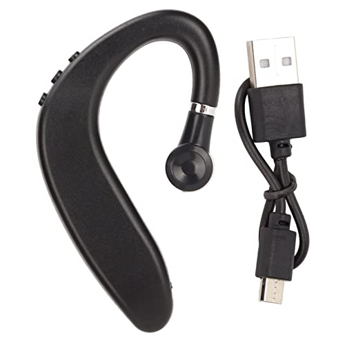 Einohr-Headset, Kabellose Bluetooth-Kopfhörer V5.2 Headset-Ohrbügel-Design für Geschäftsreisen, Reisen, Wasserdichtes Business-Headset von ciciglow