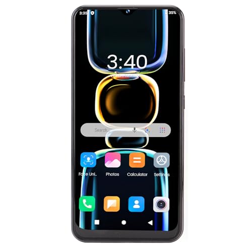 Entsperrtes Smartphone, 6,54-Zoll-HD-Display, 8 GB RAM, 256 GB ROM, Octa Core, 32-MP-, 16-MP-Gesichtsentsperrung,12, GPS, 4G 5G WiFi, Langlebiger Akku (Blue) von ciciglow