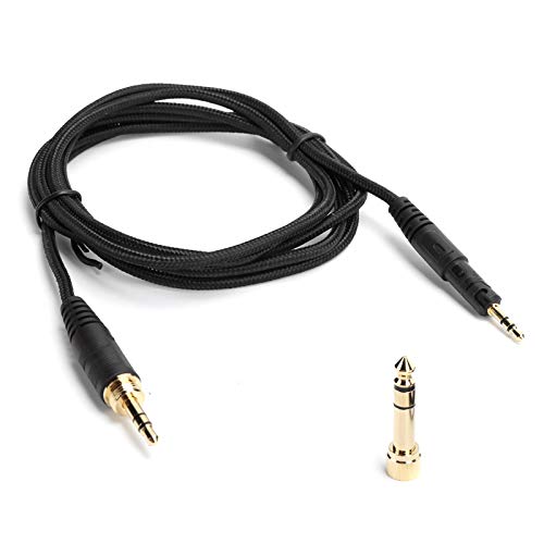 Ersatz-Audiokabel, 3,5 Mm Premium-Audio mit Kopfhörer-Audiokabel Headset-Verlängerungskabel für ATH-M50X / M40X-Kopfhörer von ciciglow
