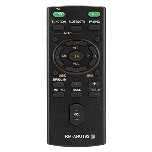 Ersatzfernbedienung, 8M Fernbedienung Abstand 100 × 41 × 10 mm Geeignet für Sound Bar SACT60BT SS-WCT60 SSWCT60 HT-CT60BT HTCT60BT SA-CT60BT von ciciglow