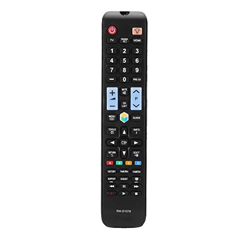 Fernbedienung, Ersatz-Universal-Fernbedienung, Schwarz, Kompatibel für RM-D1078-TV-Remote, Alle LCD-LED-HDTV-Smart-TV-Modelle von ciciglow