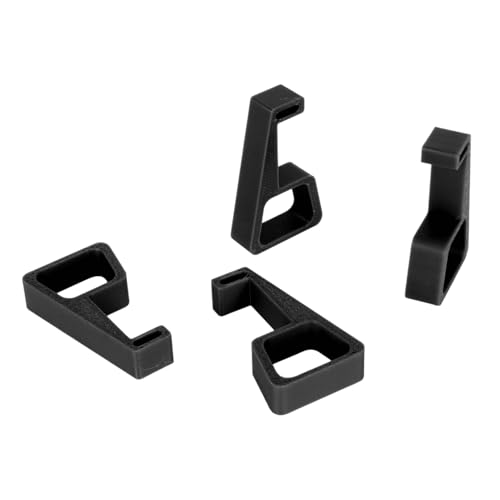 Für -Zubehör-Halterungsständer, Spielmaschinen-Kühlbeine, Horizontaler Halter, Rutschfüße, Ständer Für -Spielekonsole (Schwarz) von ciciglow