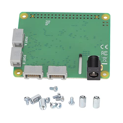 ciciglow Für Build HAT, mit RP2040 Mikrocontroller-Chip, 40PIN GPIO-Schnittstelle, 4 Onboard-Ports, für -Zubehör von ciciglow