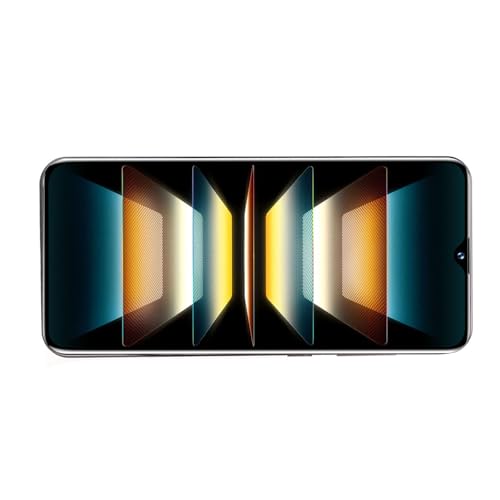 Großbild-Wassertropfen-Display, Fortschrittlicher Chip, Dual-Kamera, 12 GB 256 GB Speicher, 4G Entsperrtes Smartphone mit IPS-HD-Touchscreen (Blue) von ciciglow