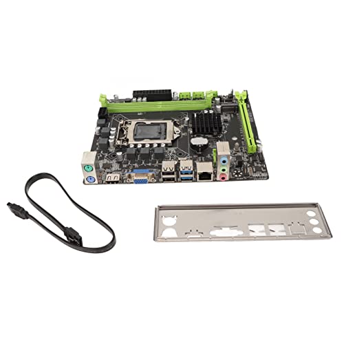 H310B Motherboard, LGA 1151 M ATX Motherboard 2xDDR4 32GB PCI E 16X Gaming Motherboard USB2.0 USB3.0, SATA3.0, für Realtek811 Gigabit Netzwerkkarte von ciciglow