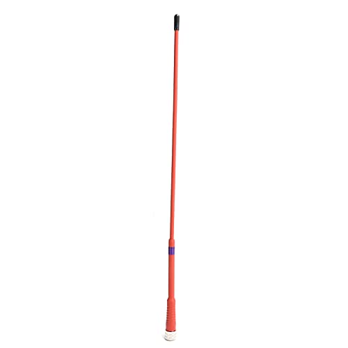 Handantenne, 136-174 MHz Leichte Hochleistungs-Weichantenne für GPS Astro 430 320 900 220 / Alpha 50 100,15,0 Zoll(rot) von ciciglow