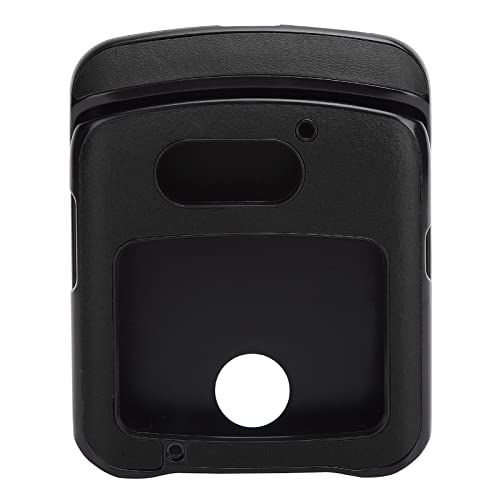 Hülle mit Clip für Motorola RAZR 5G Flip Phone, Stoßfeste Telefon Lederhülle für Motorola Razr 5G Lederhülle(schwarz) von ciciglow
