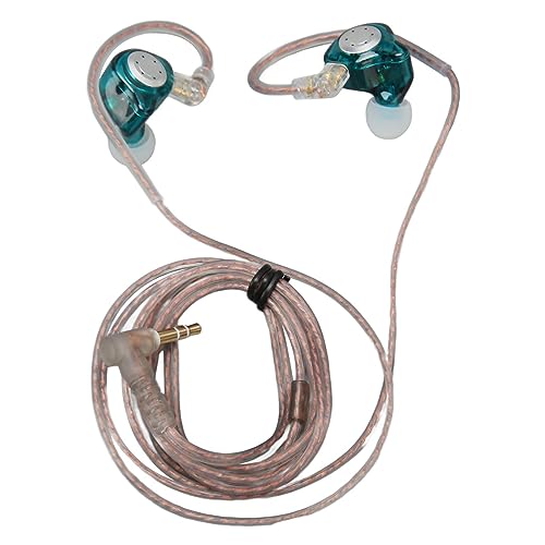 KZ EDX PRO In-Ear-Kopfhörer, Kabelgebundene Stereo-Ohrhörer mit Verlustfreiem Klang, 5N OFC-Kabel, Geräuschunterdrückende HiFi-Kopfhörer für das Bühnenstudio von ciciglow