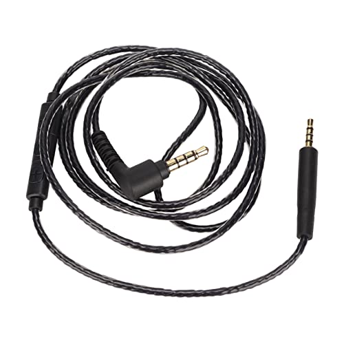 Kopfhörerkabel, 3,5-mm-Stecker auf 2,5-mm-Stecker, Ersatz-Kopfhörerkabel, Kopfhörer-Upgrade-Kabel mit Lautstärkeregler und Mikrofon für Y40 Y50 Y45, für Aurvana Live 2, für von ciciglow