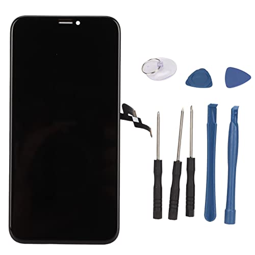 LCD-Bildschirm-Ersatz für iPhone X, Handy-Bildschirm-Ersatz, Komplettes Kit, Telefon-Master-Bildschirm-Montage mit Reparaturwerkzeugen von ciciglow