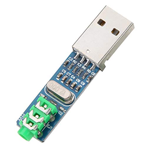 Mini-USB-DAC-Decoderkarte, 5V PCM2704 SPDIF Digitale Signale USB-Soundkarte Analoge DAC-Decoderkarte(PCM2704) von ciciglow