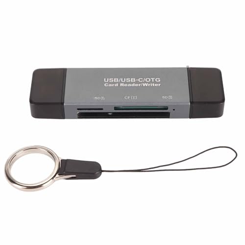 SD-Kartenleser, OTG USB C / USB3.0-Speicherkartenleser. Micro-SD-Kartenadapter. Unterstützt SD-, microSD- und CF-Karten SD-Kartenleser, OTG USB C / USB3.0-Speicherkartenleser. Micro-SD-Kartenadapter. Unterstützt SD-, microSD- und CF-Karten von ciciglow