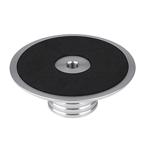 ciciglow Aluminium Schallplattenstabilisator, Universelles Befestigungswerkzeug für Schallplattenspieler (Silver) von ciciglow