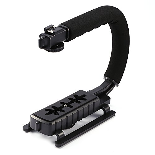 Schwarzer Super Grip-Kameragriffstabilisator für Video-DSLR-DV-Camcorder von ciciglow