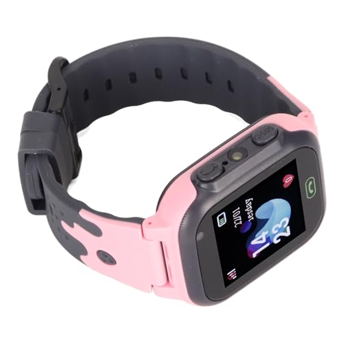 Smartwatch für, 1,44-Zoll-Farb-Touchscreen, 2-Wege-Sprachanruf, Klassenzimmermodus, Echtzeit-LBS-Positionierung, Selfie-, Videorecorder, IP65 Wasserdicht, Umfangreiche (PINK) von ciciglow