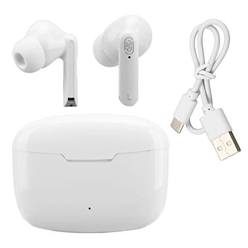 Y113 übersetzer Kopfhörer 114 Sprachen,Kopfhörer übersetzer Echtzeit,Kabellose Bluetooth 5.3-Ohrhörer mit Übersetzung und Lautsprechern, 3 Modi, Musik- und Anrufunterstützung (Weiß) von ciciglow