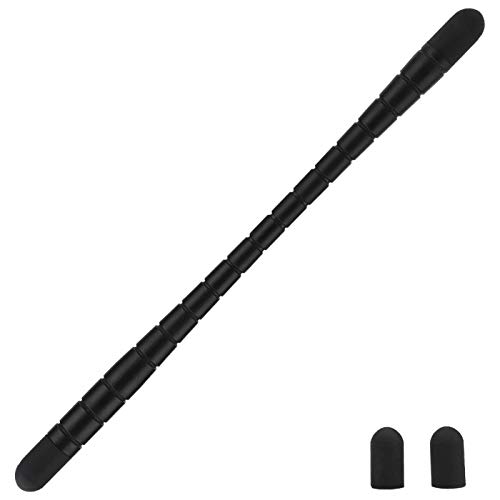 Touchscreen-Stift, Kapazitiver Doppelkopf-Stift mit 2 Austauschbaren Silikonköpfen für Mobiltelefon und Tablet von ciciglow