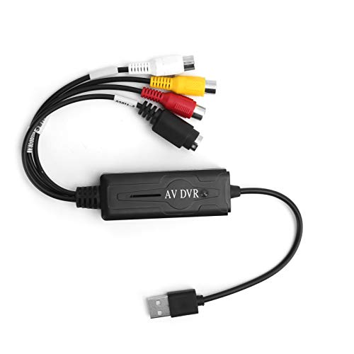 USB 2.0 Video Converter, Videokassetten-DVD-Konverter Digital Converter Audio Video Acquisition Card Adapter für WIN10 von ciciglow