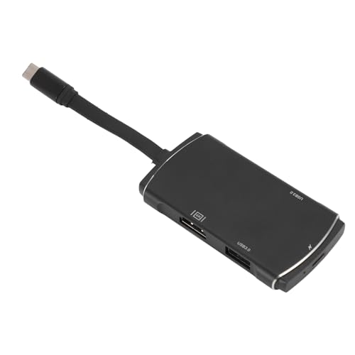 USB C Hub, 6 in 1 Typ C zu 4K HDMI / 2xUSB3.0 / PD/SD/MicroSD Kartensteckplatz, USB C Splitter für Android für Windows für OS X für Harmony OS von ciciglow